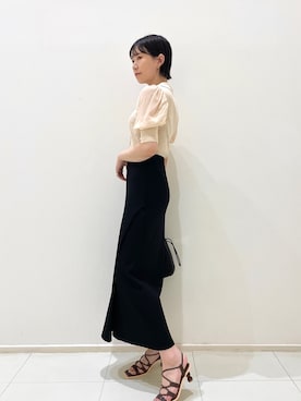 MASAKI KISEさん（レディース・168cm）の夏コーディネート