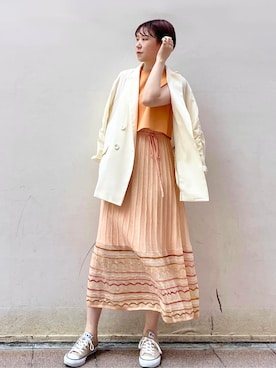 MASAKI KISEさん（レディース・168cm）の春コーディネート