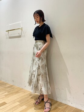 MASAKI KISEさん（レディース・168cm）の夏コーディネート