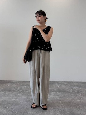 「LOWRYS FARM」｜pecoさん（レディース・165cm）の春コーディネート