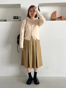 pecoさん(レディース・165cm)の秋コーディネート