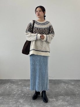 「ローリーズスタイル_LOWRYS FARM」｜pecoさん（レディース・165cm）の秋コーディネート