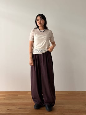 pecoさん（レディース・165cm）の夏コーディネート