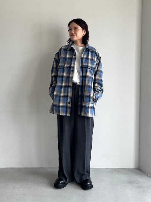 セール】【LFM(U)】シャギーチェックCPOジャケット 593299（シャツ