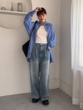 pecoさん（レディース・166cm）の夏コーディネート