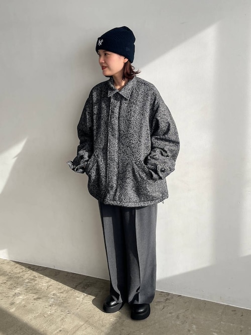 LFM(U)】ツイードZIPブルゾン 619539（ブルゾン）｜LOWRYS FARM