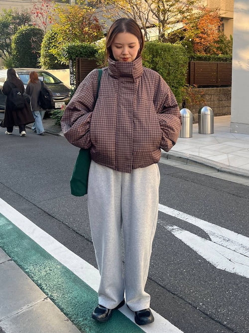 チェックモンスターショートコート 598063（ブルゾン）｜LOWRYS FARM