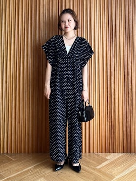 「アイテム（ワンピース）」を使った、pecoさん（レディース・165cm）の夏コーディネート