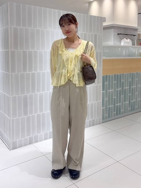 Manaさん（レディース・158cm）の春コーディネート