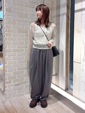 Manaさん（レディース・158cm）の春コーディネート