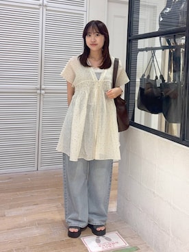 Manaさん(レディース・158cm)の夏コーディネート