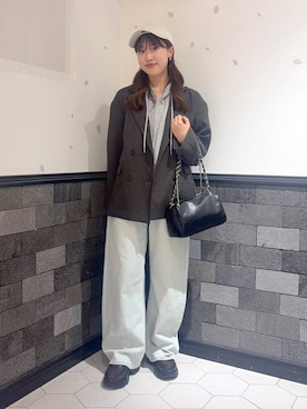 Manaさん（レディース・158cm）の春コーディネート