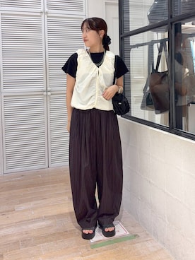 Manaさん(レディース・158cm)の夏コーディネート