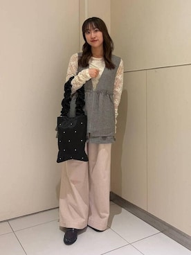 Manaさん（レディース・158cm）の春コーディネート