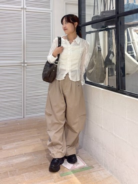 Manaさん（レディース・158cm）の秋コーディネート