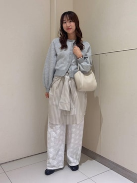 Manaさん（レディース・158cm）の春コーディネート