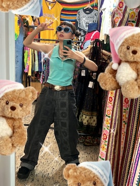 「summer」｜Jun Σ੧(❛□❛✿)さん（レディース・157cm）の夏コーディネート