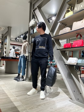 「AXSmiley」｜IMAさん（メンズ・176cm）の秋コーディネート