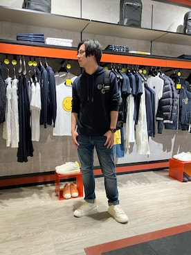 「AXSmiley」｜IMAさん（メンズ・176cm）の秋コーディネート