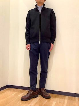 「アイテム（ビジネスシャツ）」を使った、BRICK HOUSE by Tokyo Shirts 盛岡南イオンモール店さん（メンズ・175cm）の秋コーディネート