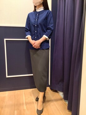 BRICK HOUSE by Tokyo Shirts 盛岡南イオンモール店さん（レディース・161cm）の春コーディネート