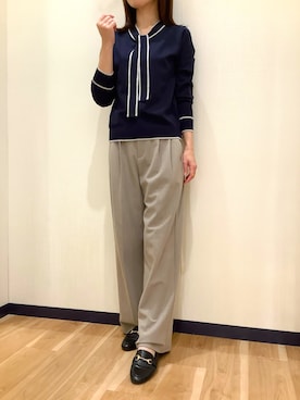 BRICK HOUSE by Tokyo Shirts 盛岡南イオンモール店さん（レディース・161cm）の秋コーディネート