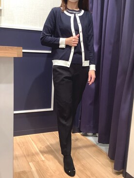 「入園式」｜「アイテム（アンサンブル）」を使った、BRICK HOUSE by Tokyo Shirts 盛岡南イオンモール店さん（レディース・161cm）の秋コーディネート