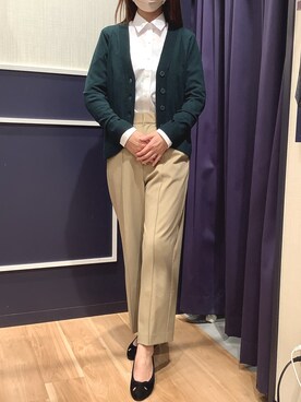 BRICK HOUSE by Tokyo Shirts 盛岡南イオンモール店さん（レディース・161cm）の秋コーディネート