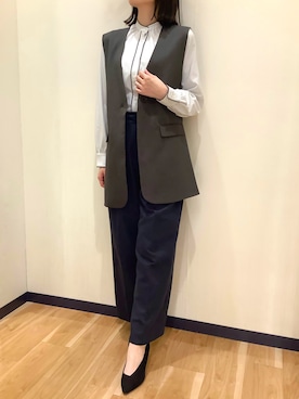 BRICK HOUSE by Tokyo Shirts 盛岡南イオンモール店さん(レディース・163cm)の冬コーディネート