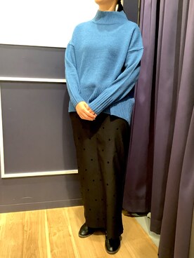 BRICK HOUSE by Tokyo Shirts 盛岡南イオンモール店さん（レディース・158cm）の冬コーディネート