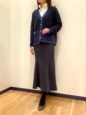 BRICK HOUSE by Tokyo Shirts 盛岡南イオンモール店さん（レディース・161cm）の冬コーディネート