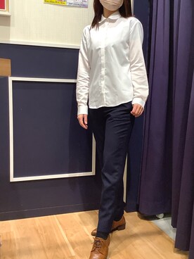 BRICK HOUSE by Tokyo Shirts 盛岡南イオンモール店さん(レディース・161cm)の秋コーディネート