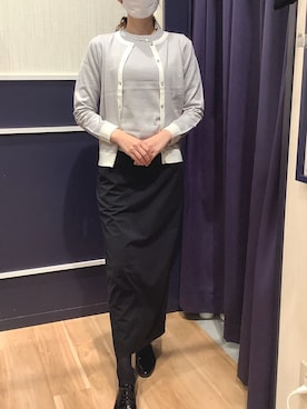「BRICK HOUSE by TOKYO SHIRT」｜「アイテム（アンサンブル）」を使った、BRICK HOUSE by Tokyo Shirts 盛岡南イオンモール店さん（レディース・163cm）の秋コーディネート