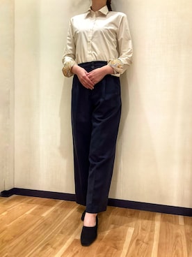 BRICK HOUSE by Tokyo Shirts 盛岡南イオンモール店さん（レディース・163cm）の春コーディネート