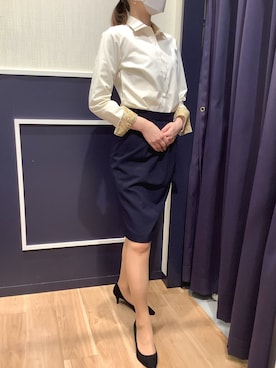 BRICK HOUSE by Tokyo Shirts 盛岡南イオンモール店さん（レディース・163cm）の春コーディネート