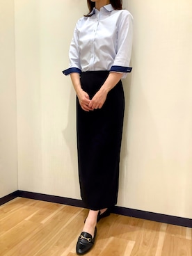 BRICK HOUSE by Tokyo Shirts 盛岡南イオンモール店さん(レディース・161cm)の夏コーディネート