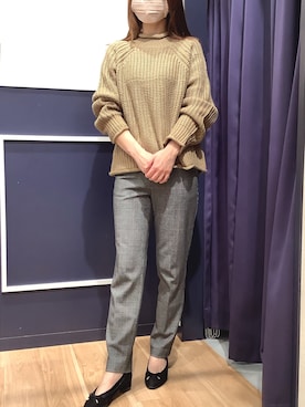 BRICK HOUSE by Tokyo Shirts 盛岡南イオンモール店さん（レディース・161cm）の冬コーディネート