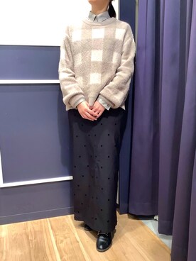 BRICK HOUSE by Tokyo Shirts 盛岡南イオンモール店さん（レディース・158cm）の冬コーディネート