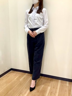 BRICK HOUSE by Tokyo Shirts 盛岡南イオンモール店さん（レディース・163cm）の秋コーディネート