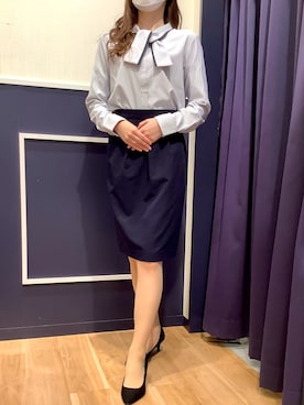 BRICK HOUSE by Tokyo Shirts 盛岡南イオンモール店さん（レディース・163cm）の冬コーディネート