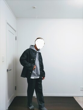 「はじめましてコーデ」｜「アイテム（デニムジャケット）」を使った、えせ_eseさん（メンズ・176cm）の春コーディネート