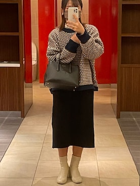 ユズさん（レディース・159cm）の冬コーディネート