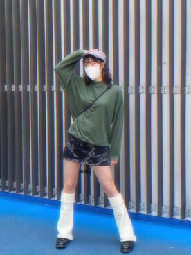「綠色」｜every.cl☆彡さん（レディース・167cm）の春コーディネート