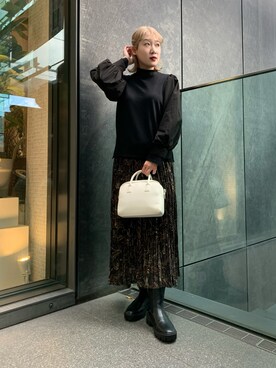 ayakaさん（レディース・163cm）の冬コーディネート