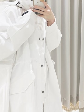 「Uiscel（ユイセル）のアイテム（モッズコート）」を使った、ayakaさん（レディース・163cm）の冬コーディネート