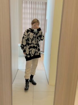 「attrayant（アティロン）のアイテム」を使った、ayakaさん（レディース・163cm）の冬コーディネート