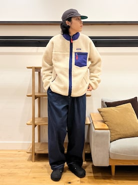 「FORK&SPOON（フォークアンドスプーン）のアイテム」を使った、小林優介さん（メンズ・177cm）の秋コーディネート