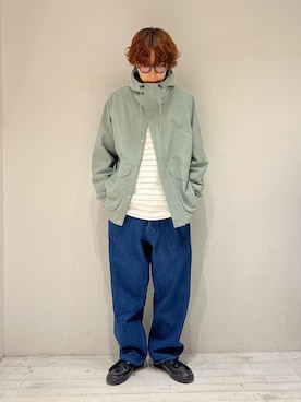 「アイテム（ジャケット/アウター）」を使った、suke さん（メンズ・177cm・20代）の冬コーディネート