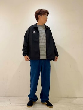 「デートコーデ」｜「アイテム（その他アウター）」を使った、suke さん（メンズ・177cm）の秋コーディネート