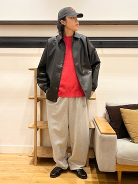 小林優介さん（メンズ・177cm）の秋コーディネート